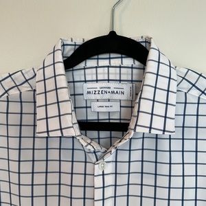 Mizzen+Main dress shirt sz L